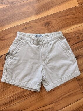 Columbia Beige Casual Cotton Shorts 2p